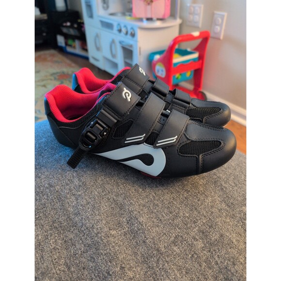 Perfect Peloton cycling bike shoes with look delta cleats EU 41 US women's 10 - Picture 1 of 7